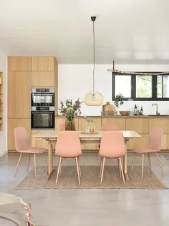 AALBORGMesa de comedor AALBORG 95x180/270 roble natural