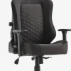 ABILDAASilla gaming ABILDAA tela gris antracita
