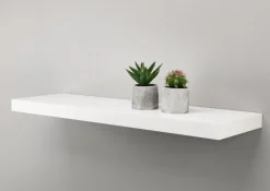 ABILDEstante flotante ABILD 80x24 blanco