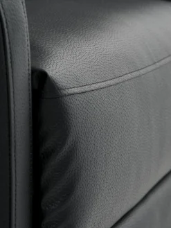 ABILDSKOVSillón reclinable ABILDSKOV eléctrico polipiel negro