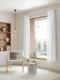 ABRAURCortina ABRAUR 1x140x175 blanco crudo