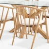 AGERBY + LYKSBORGMesa AGERBY L160 roble natural + 4 sillas LYKSBORG roble