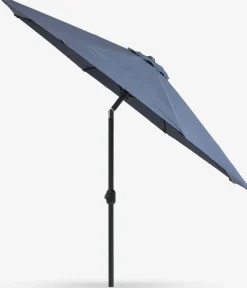 AGGERSombrilla inclinable AGGER Ø300 azul oscuro