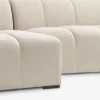 ALLESESofá ALLESE chaise longue izquierda tela beis