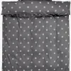 ANEPLUSJuego funda nórdica satén ANE 155x220 gris