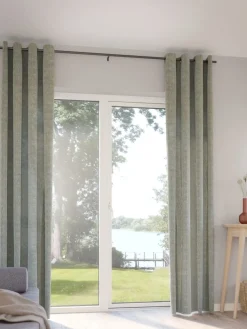 ANHOLTCortina ANHOLT 1x140x300 verde empolvado
