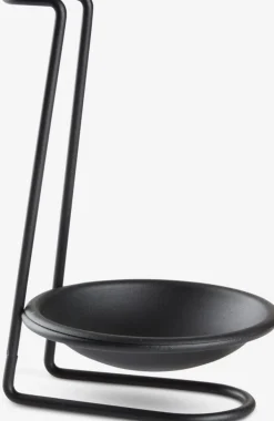 ARNTSoporte cepillo vajilla ARNT Ø11xA18cm acero inox negro