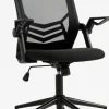 ASPERUPSilla de escritorio ASPERUP malla negro/tela negro