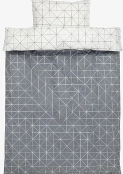 ATLAPLUSJuego funda nórdica ATLA 155x220 gris