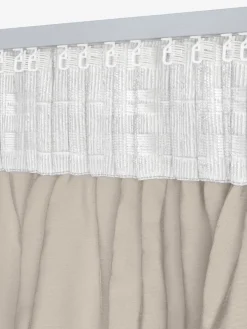 AUSTRACortina AUSTRA 1x140x300 terciopelo beis