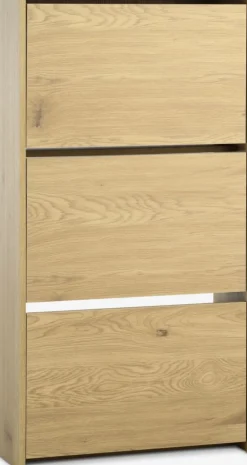 BAKHUSEZapatero BAKHUSE 3 compartimentos color roble cálido