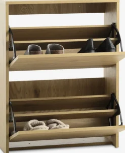 BAKHUSEZapatero BAKHUSE 2 compartimentos color roble cálido
