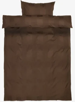 BARBOGOLDJuego funda nórdica satén BARBO 155x220 marrón