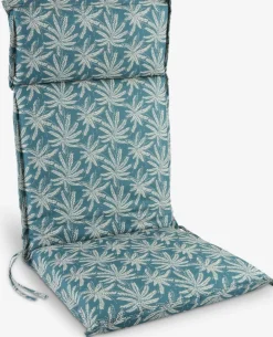 BARMOSECojín de jardín para silla reclinable BARMOSE azul petróleo