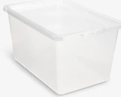 BASIC BOXCaja BASIC BOX 52L con tapa transparente
