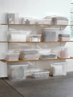 BASIC BOXCaja BASIC BOX 52L con tapa transparente