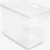 BASIC BOXCaja BASIC BOX 80L con tapa transparente