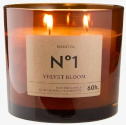 BASTIANVela aromática BASTIAN Ø13xA12cm marrón