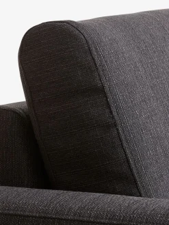 BEDSTEDSofá cama con chaise longue BEDSTED gris