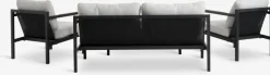 BEJSTRUPConjunto muebles jardín BEJSTRUP 4 plazas gris