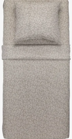 BELLABASICJuego de sábanas microfibra BELLA 160x240 gris