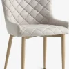 BELLINGESilla de comedor BELLINGE tela arena/color roble