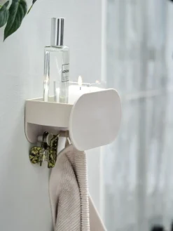 BENSBYNEstantería para baño BENSBYN A20xA10cm beis