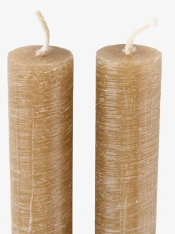 BERTELVela para candelabro BERTEL A22cm almendra 2 unidades