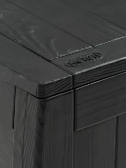 BISNAPBaúl para guardar cojines BISNAP A117xA58xP45 negro