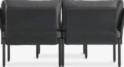 BJORLIConjunto jardín modular BJORLI 2 plazas negro