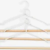 BOPerchas BO L42cm 3 unidades blanco