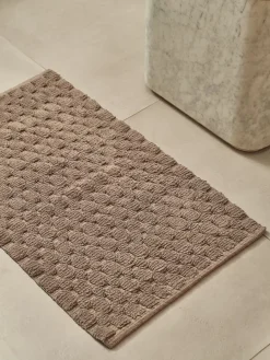 BORGHOLMPLUSAlfombrilla de baño BORGHOLM 50x80 arena oscuro