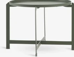 BORREMesa auxiliar BORRE Ø50xA40 verde oliva