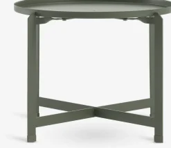 BORREMesa auxiliar BORRE Ø50xA40 verde oliva