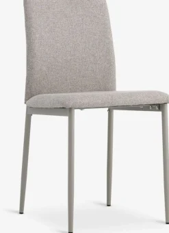 BRANDESilla de comedor BRANDE tela beis