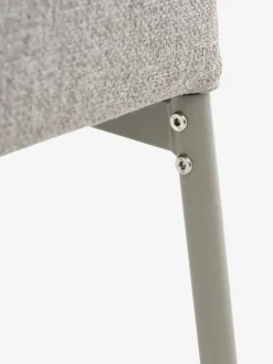 BRANDESilla de comedor BRANDE tela beis