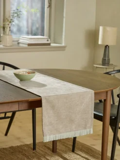 BRUNELLECamino de mesa BRUNELLE 40x150 beis