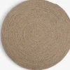 BUESTARRAlfombra BUESTARR Ø120 natural/gris