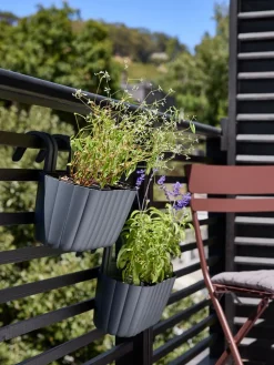 BUKSEBIEJardinera para balcón BUKSEBIE A25xL32xA25 variado
