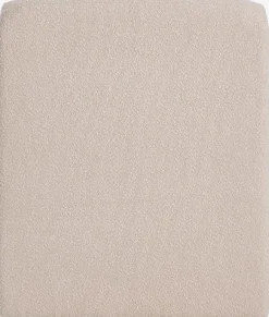 BULLERUPSillón BULLERUP tela de felpa blanco crudo