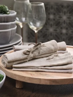 DAGFIOLServilleta de tela DAGFIOL 40x40 gris 2 unidades