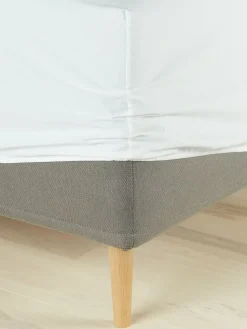 DAGNYPLUSSábana bajera ajustable DAGNY 90x200x35 blanco