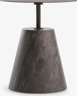 DALRIPAMesa auxiliar DALRIPA Ø45xA50 arena oscuro