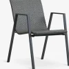 DOVERODDESilla apilable DOVERODDE gris