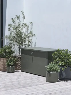 DREJETBaúl para guardar cojines DREJET A134xA73xP62 gris antracita