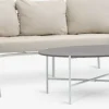 DYVIGConjunto muebles jardín DYVIG 5 plazas secado rápido blanco