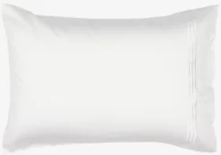 EAGOLDFunda de almohada de satén EA 50x70/75 blanco
