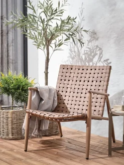 EDDERUPSillón de exterior EDDERUP natural