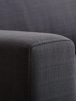 EGENSESofá EGENSE 3 plazas tela gris oscuro