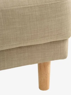 EGENSESofá EGENSE con chaise longue tela arena